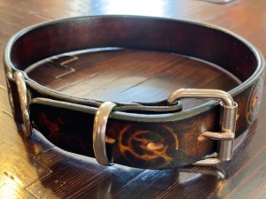 Dog Collar handmade leather